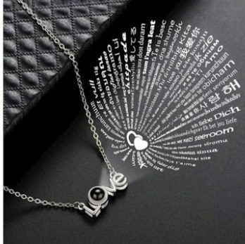 قلادة بدلاية مصنوعة من الفضة الإسترليني عيار 925 فضي