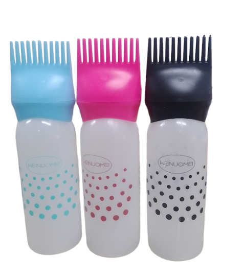 علب تخزين الزيوت لتصفيف الشعر قابلة للضغط fashion plastic family